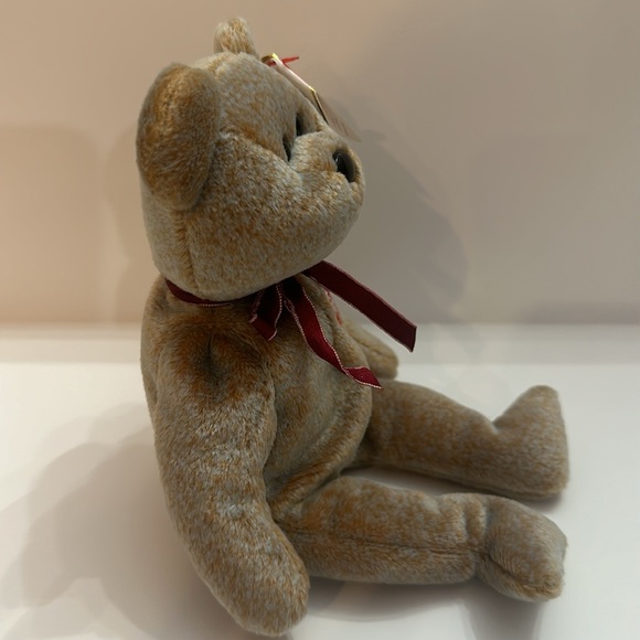 1999 Signature Bear Rare Ty Beanie Baby - Picture 3 of 7